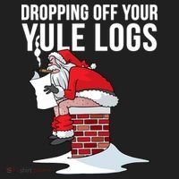 Dropping Off Your Yule Logs Hat thumb 2
