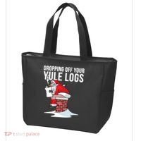 Dropping Off Your Yule Logs Tote Bag thumb 3