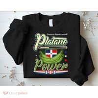 Dominican Republic Platano Power Baseball DR Flag Sweatshirt thumb 2