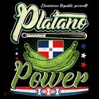 Dominican Republic Platano Power Baseball DR Flag T-Shirt thumb 7