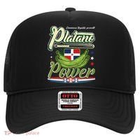 Dominican Republic Platano Power Baseball DR Flag Hat thumb 0