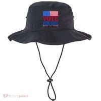 Democratic Republican Party Usa Flag Elections Quote Gift Bucket Hat thumb 0