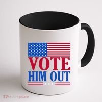 Democratic Republican Party Usa Flag Elections Quote Gift Coffee Mug thumb 1