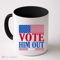 Democratic Republican Party Usa Flag Elections Quote Gift Coffee Mug thumb 0
