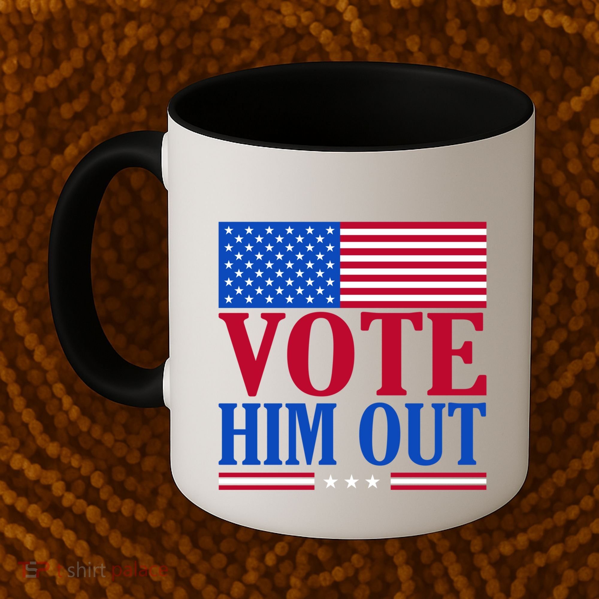 Democratic Republican Party Usa Flag Elections Quote Gift Coffee Mug