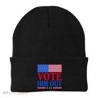 Democratic Republican Party Usa Flag Elections Quote Gift Beanie thumb 0