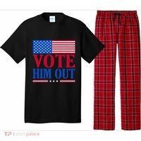 Democratic Republican Party Usa Flag Elections Quote Gift Pajama Set thumb 0