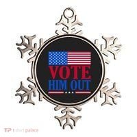 Democratic Republican Party Usa Flag Elections Quote Gift Ornament thumb 0