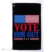 Democratic Republican Party Usa Flag Elections Quote Gift Golf Towel thumb 0