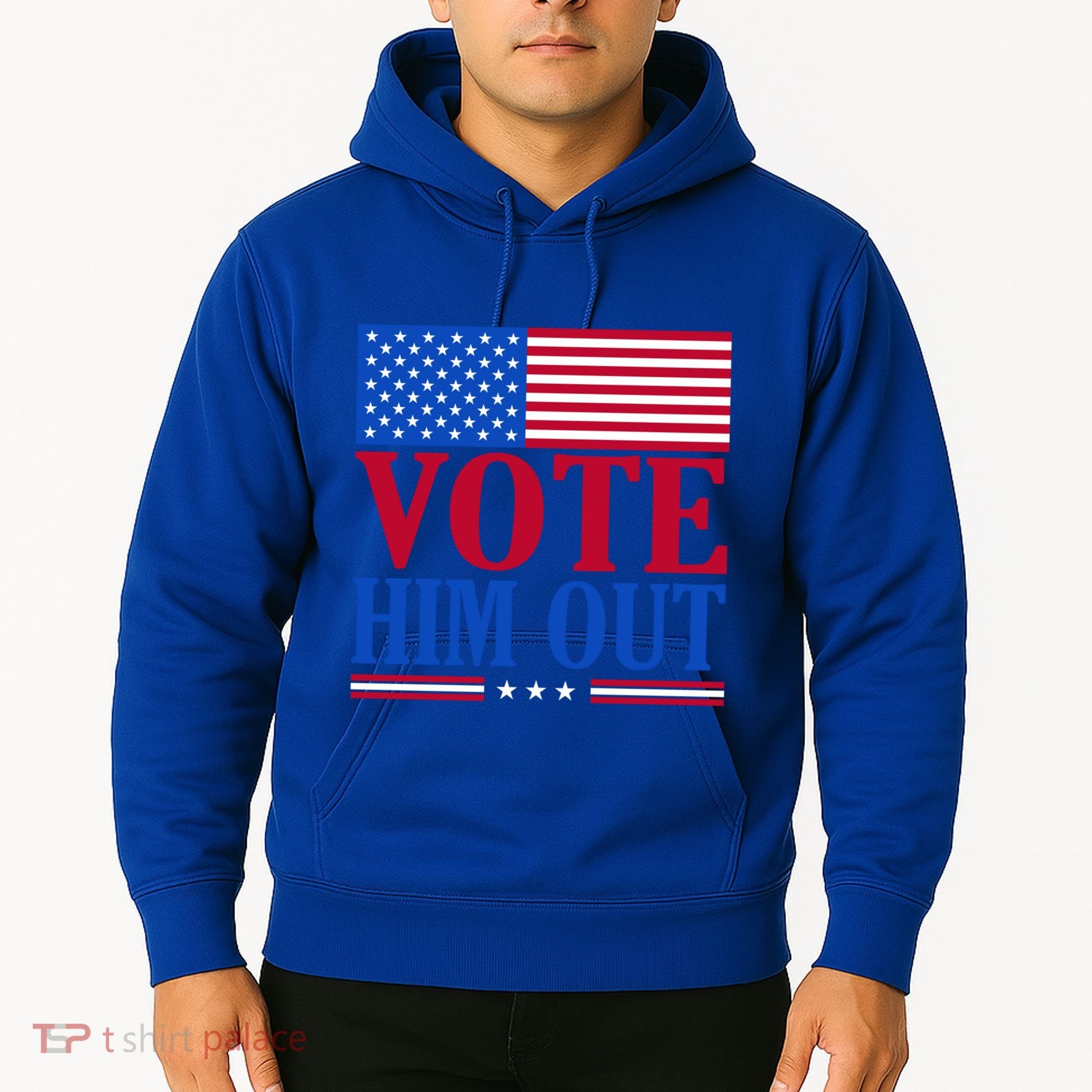 Democratic Republican Party Usa Flag Elections Quote Gift Hoodie