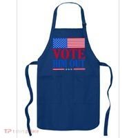 Democratic Republican Party Usa Flag Elections Quote Gift Apron thumb 0