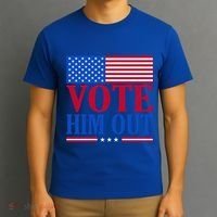 Democratic Republican Party Usa Flag Elections Quote Gift T-Shirt thumb 3
