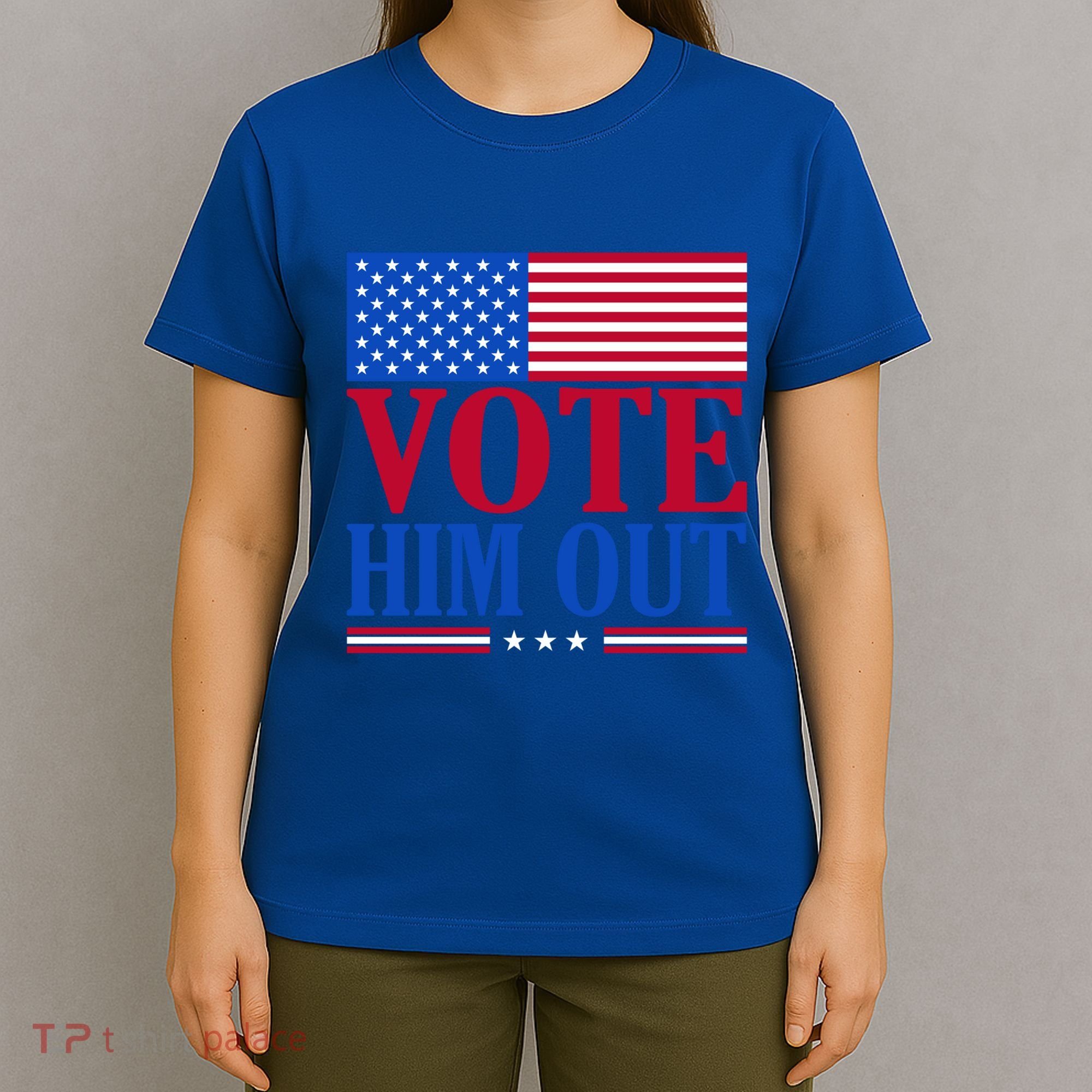 Democratic Republican Party Usa Flag Elections Quote Gift T-Shirt