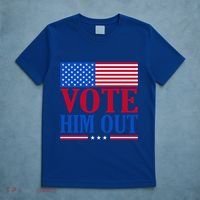 Democratic Republican Party Usa Flag Elections Quote Gift T-Shirt thumb 5