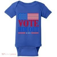 Democratic Republican Party Usa Flag Elections Quote Gift Baby Bodysuit thumb 0