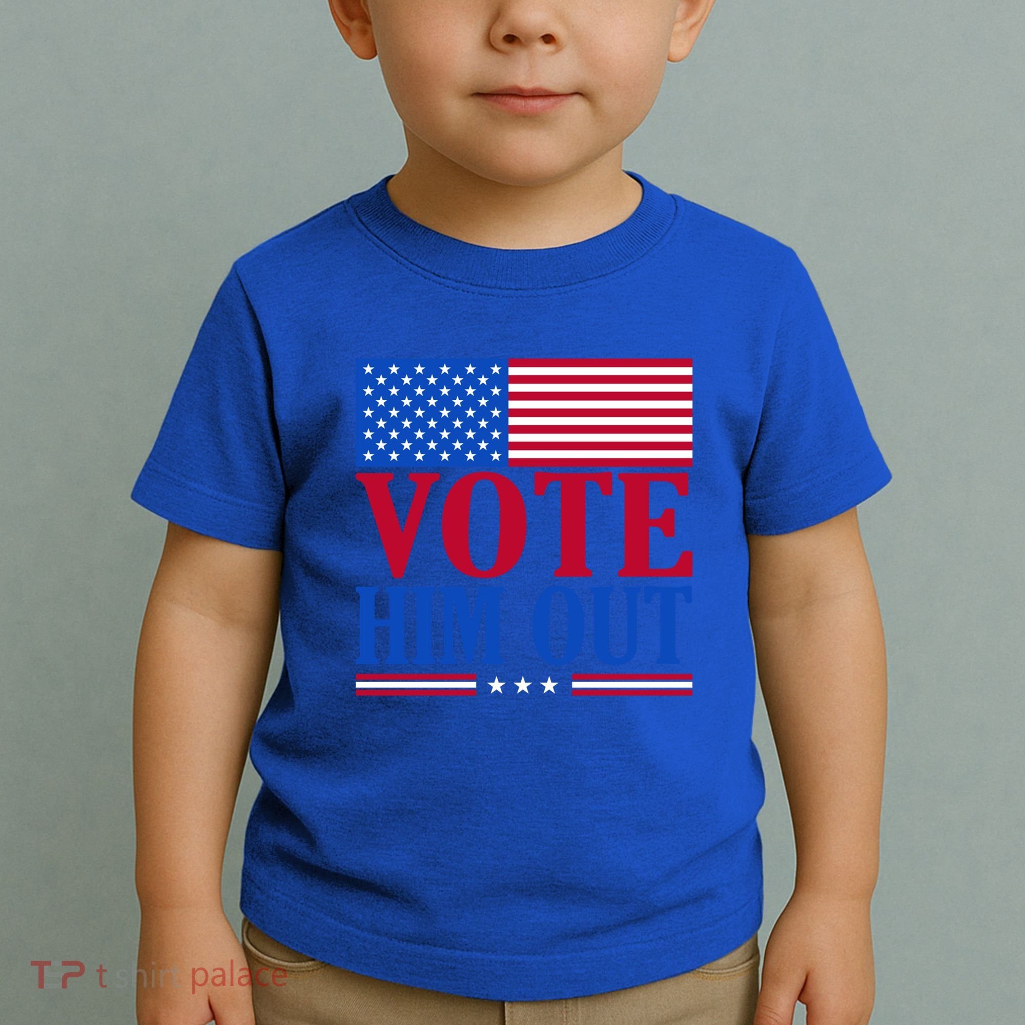 Democratic Republican Party Usa Flag Elections Quote Gift Toddler T-Shirt