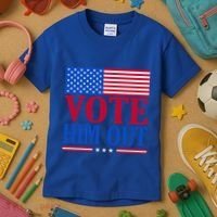 Democratic Republican Party Usa Flag Elections Quote Gift Kids T-Shirt thumb 3
