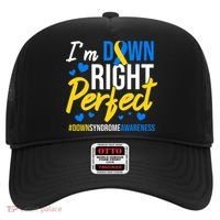 Down Right Perfect World Down Syndrome Awareness Day Ribbon Hat thumb 0