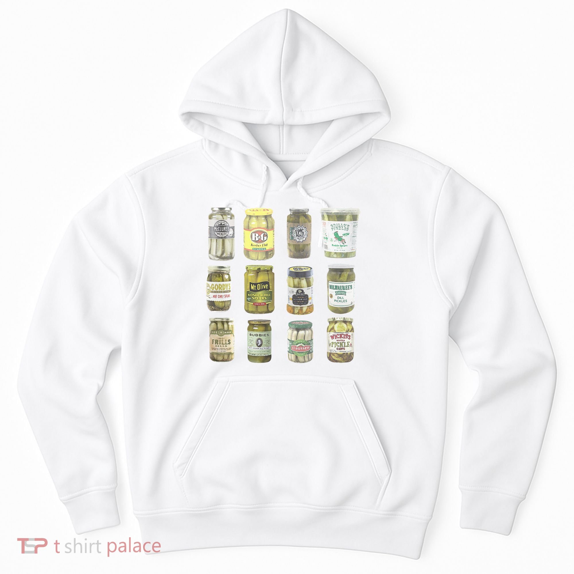 Delicious Retro Pickle Enthusiasts Hoodie