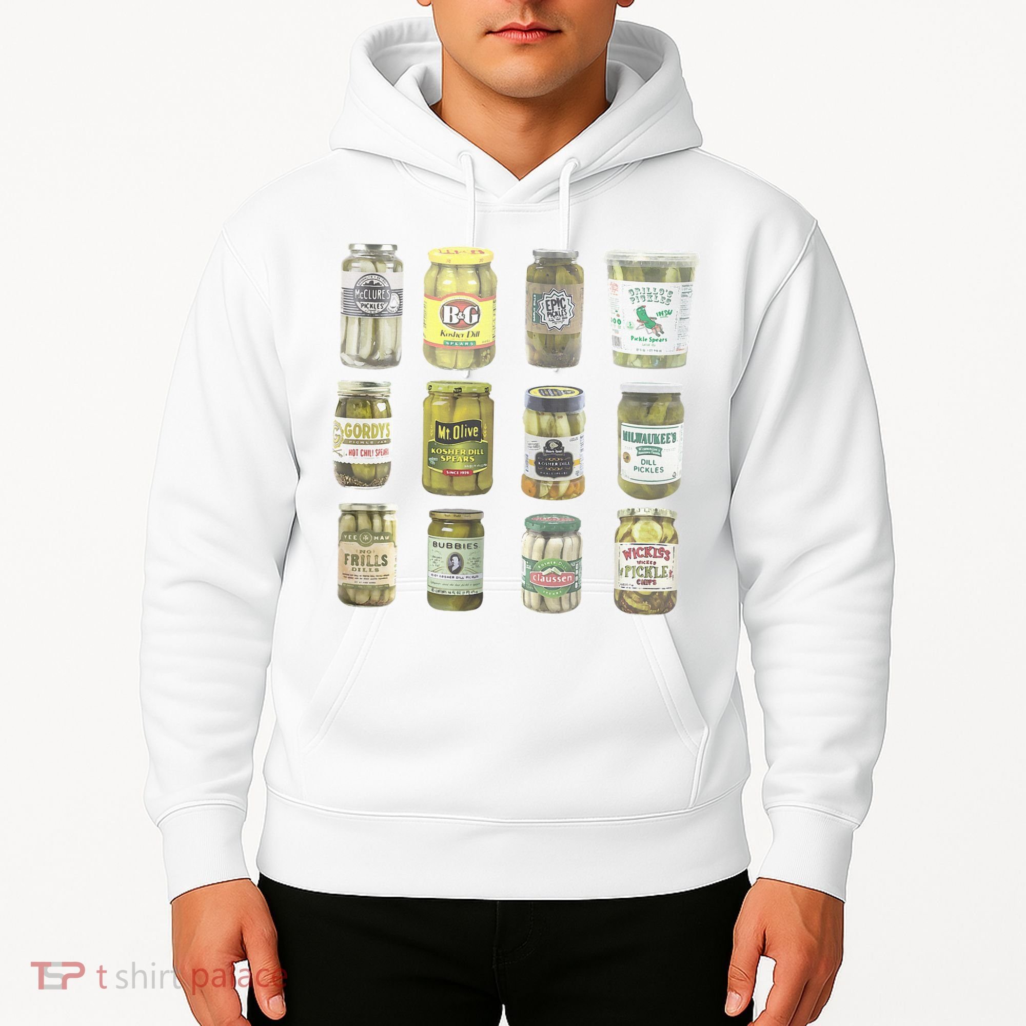 Delicious Retro Pickle Enthusiasts Hoodie