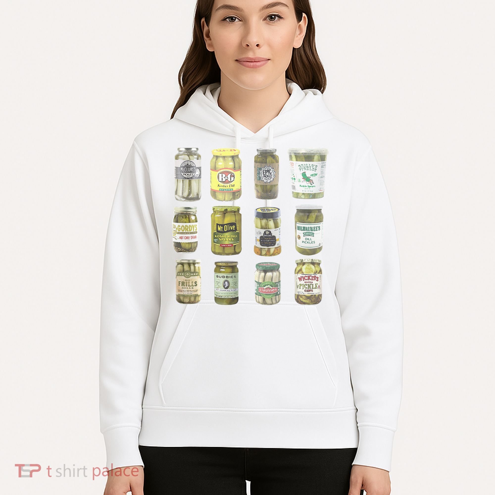 Delicious Retro Pickle Enthusiasts Hoodie