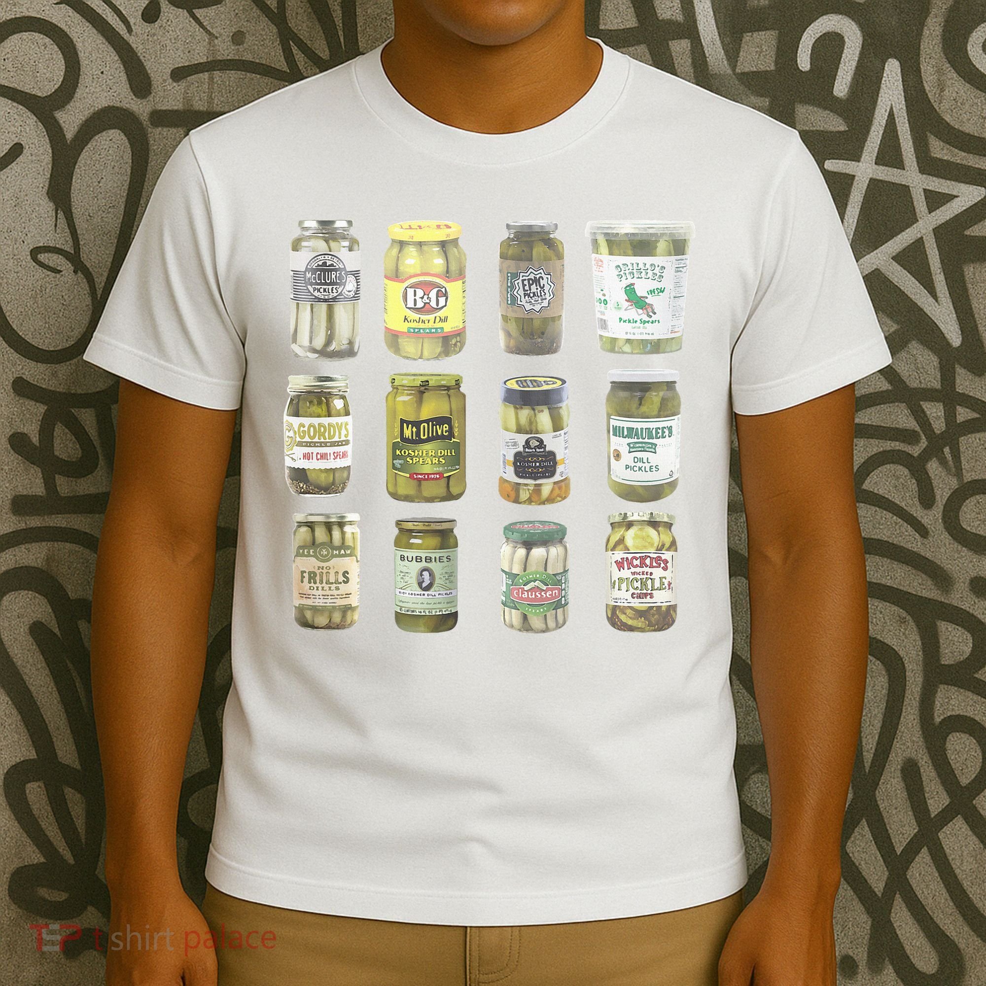 Delicious Retro Pickle Enthusiasts T-Shirt