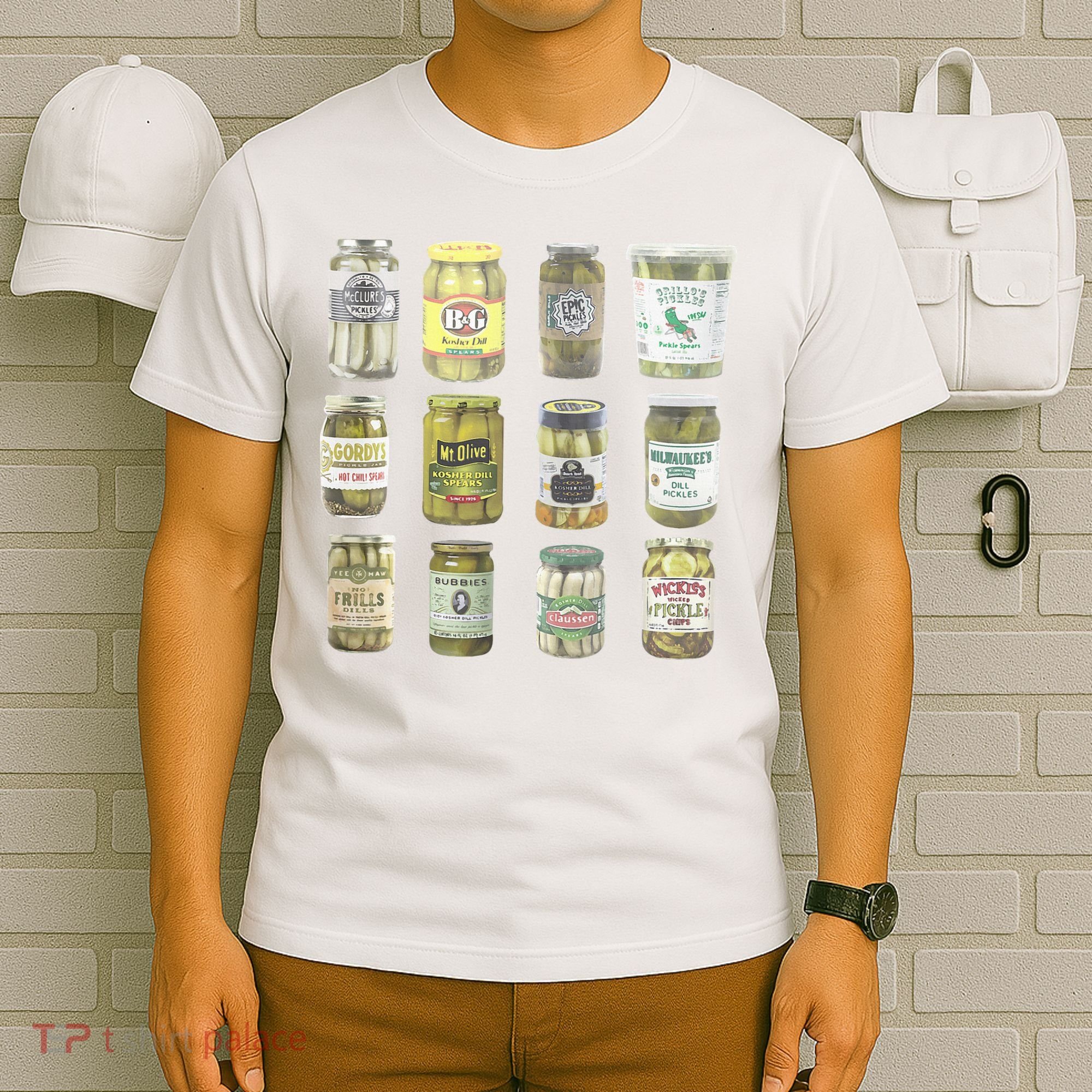 Delicious Retro Pickle Enthusiasts T-Shirt