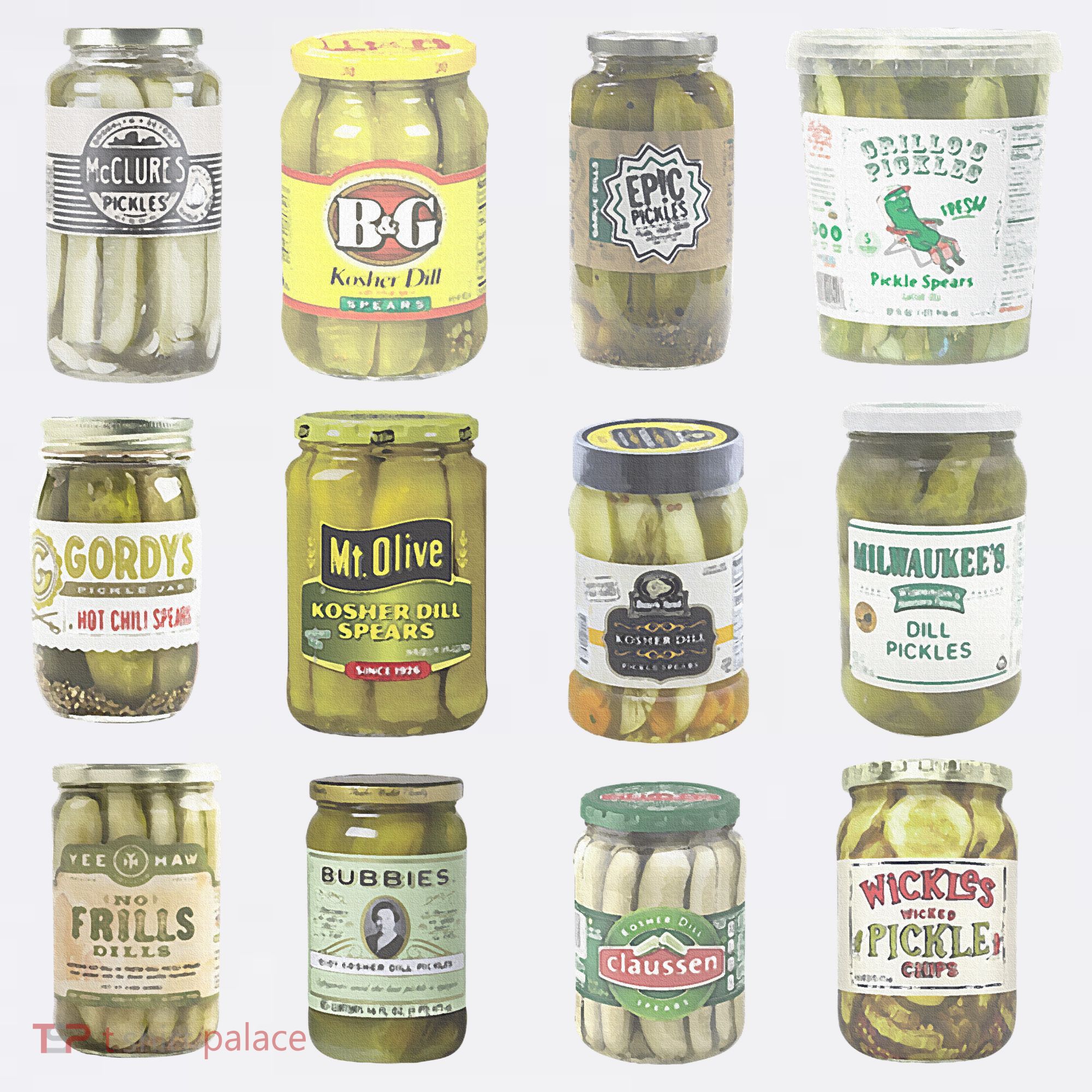 Delicious Retro Pickle Enthusiasts T-Shirt