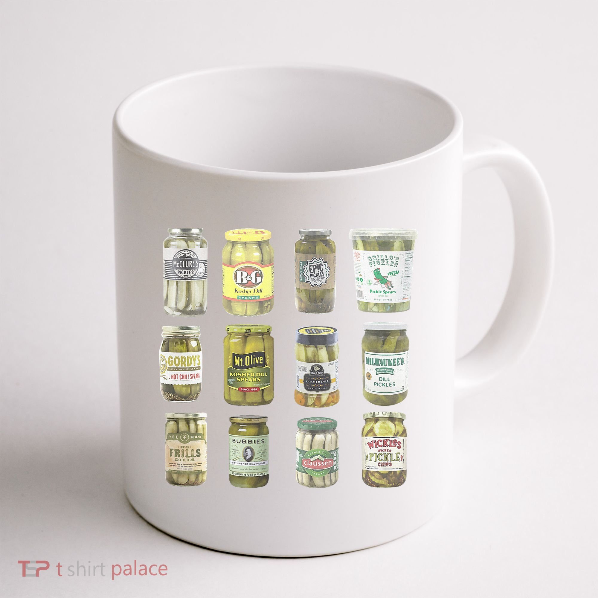 Delicious Retro Pickle Enthusiasts Coffee Mug