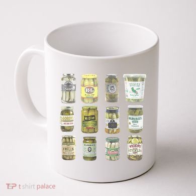 Delicious Retro Pickle Enthusiasts Coffee Mug
