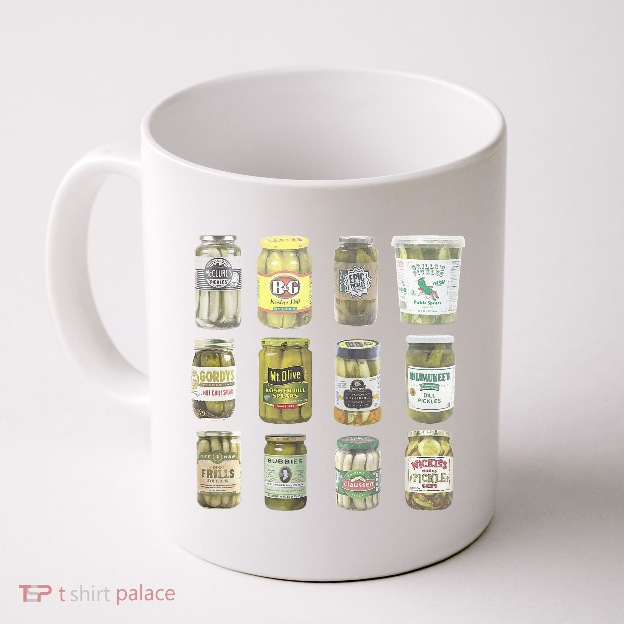 Delicious Retro Pickle Enthusiasts Coffee Mug