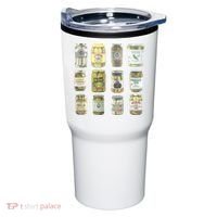 Delicious Retro Pickle Enthusiasts Tumbler thumb 0