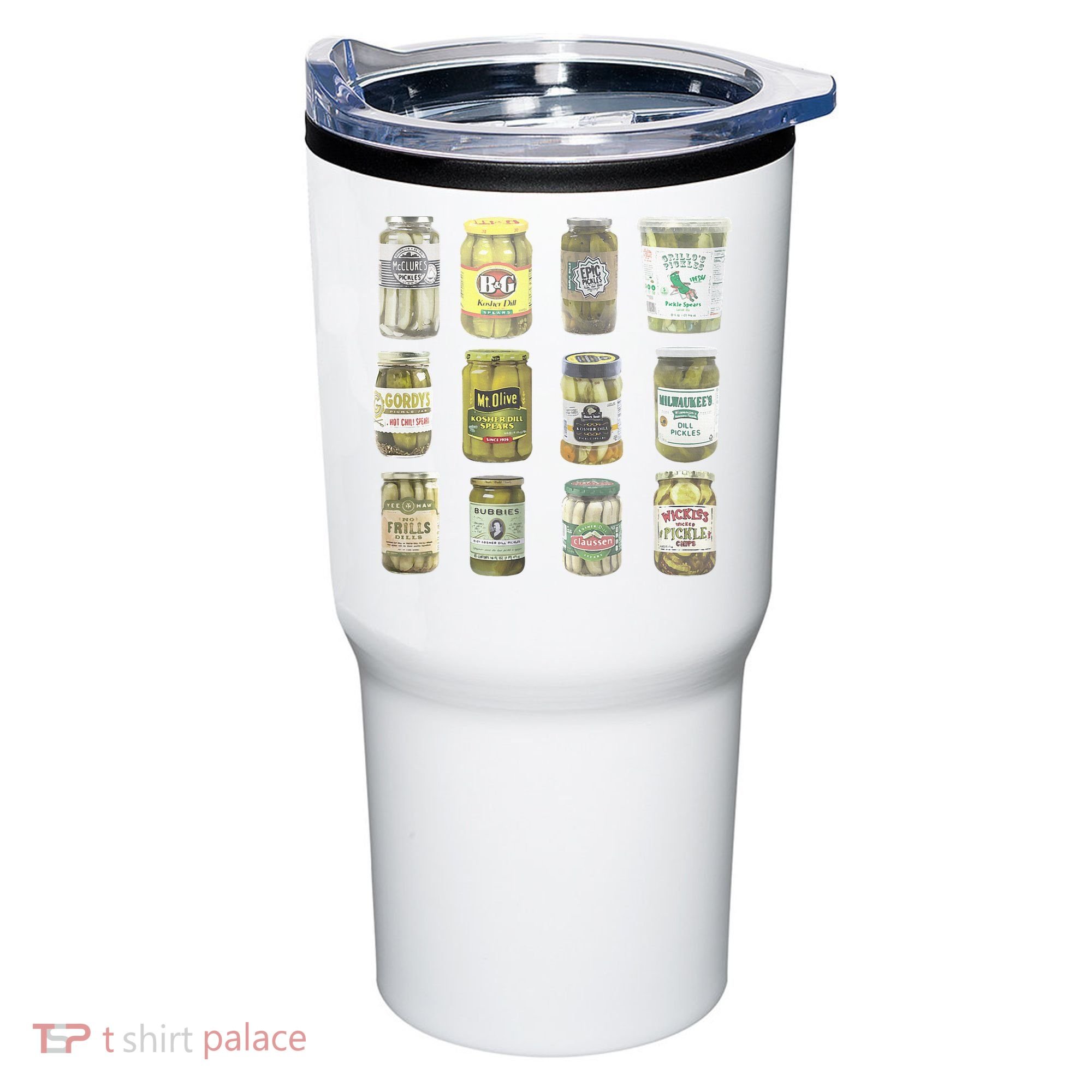 Delicious Retro Pickle Enthusiasts Tumbler