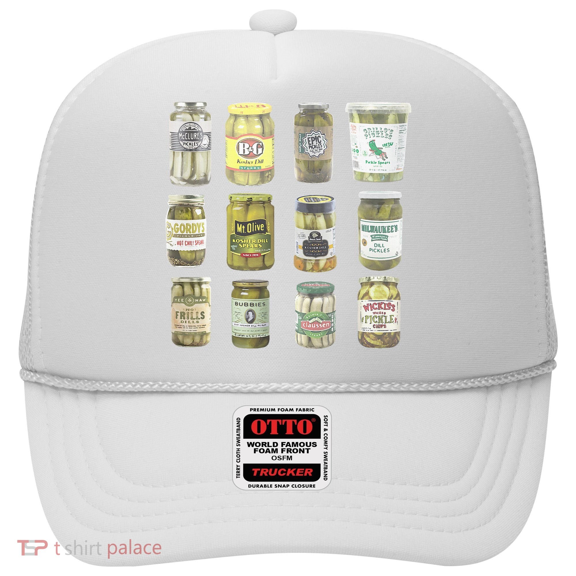 Delicious Retro Pickle Enthusiasts Hat