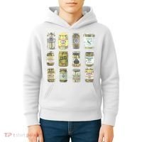Delicious Retro Pickle Enthusiasts Kids Hoodie thumb 4