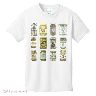 Delicious Retro Pickle Enthusiasts Kids T-Shirt