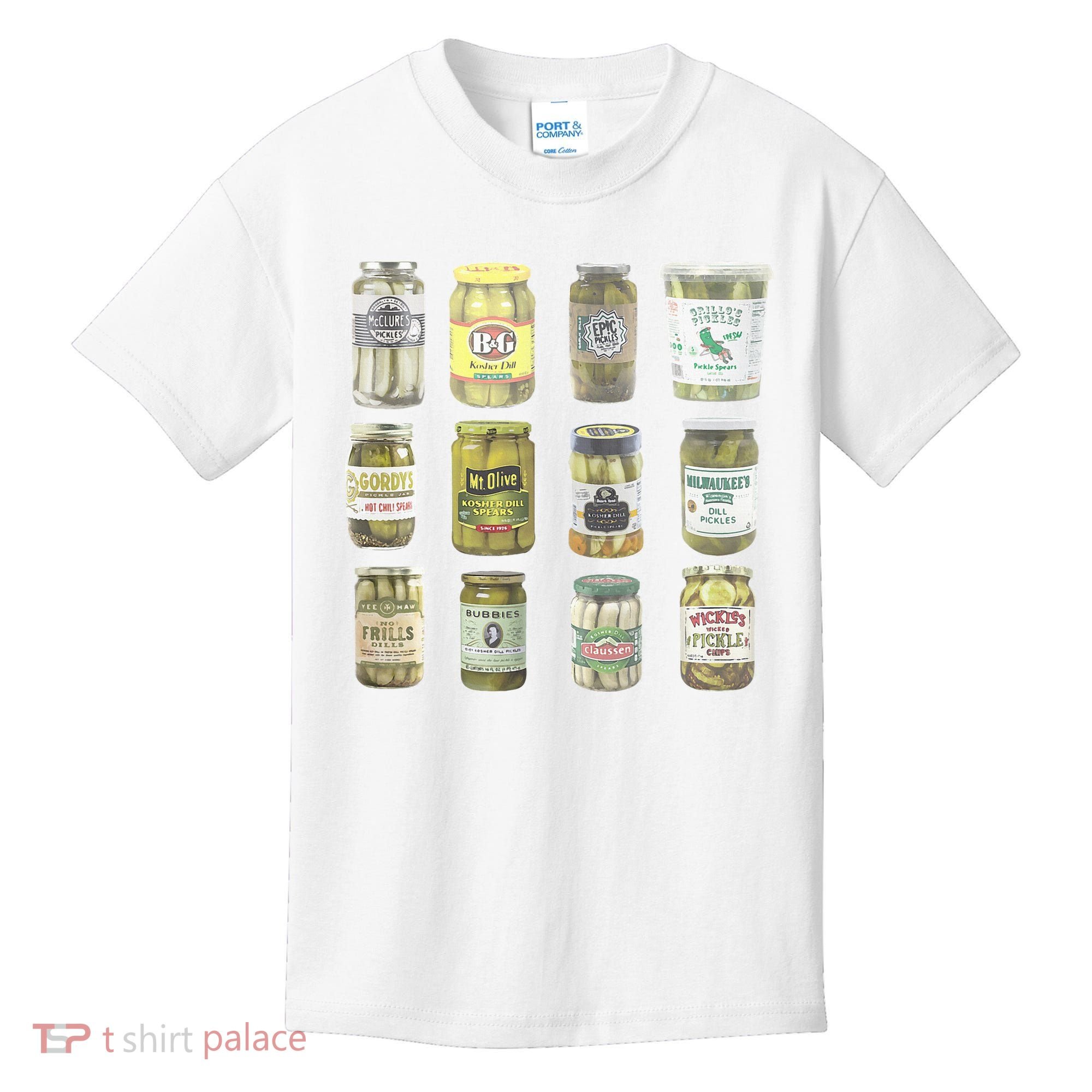 Delicious Retro Pickle Enthusiasts Kids T-Shirt