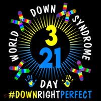 Down Right Perfect World Down Syndrome Awareness Day Socks Coffee Mug thumb 5
