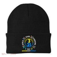 Down Right Perfect World Down Syndrome Awareness Day Socks Beanie thumb 0