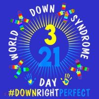Down Right Perfect World Down Syndrome Awareness Day Socks Coaster thumb 2