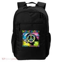 Detroit Rocks Peace Freedom Backpack thumb 0