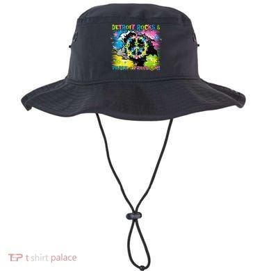 Detroit Rocks Peace Freedom Bucket Hat