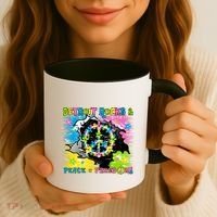 Detroit Rocks Peace Freedom Coffee Mug thumb 3