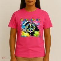 Detroit Rocks Peace Freedom T-Shirt thumb 4