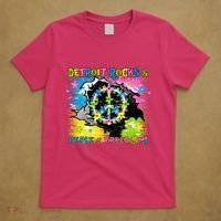 Detroit Rocks Peace Freedom T-Shirt thumb 5
