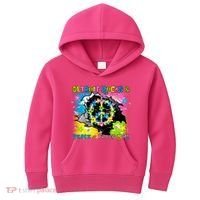 Detroit Rocks Peace Freedom Kids Hoodie thumb 0