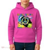 Detroit Rocks Peace Freedom Kids Hoodie thumb 4