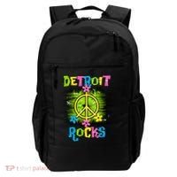 Detroit Rocks Peace Backpack thumb 0