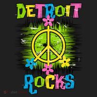 Detroit Rocks Peace Tumbler thumb 3
