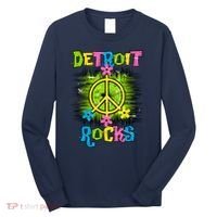Detroit Rocks Peace Long Sleeve Shirt thumb 0